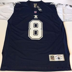 NWT L Men Dallas Cowboys Troy Aikman Jersey